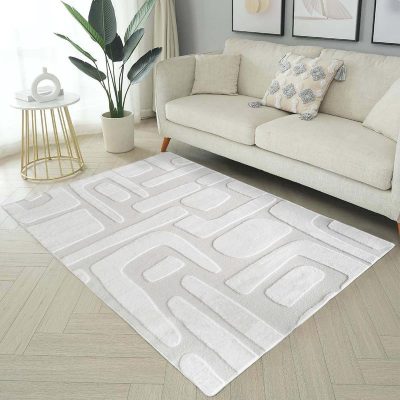 Hoogpolig vloerkleed Faux Fur